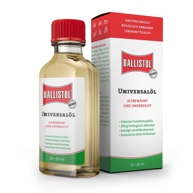 Ballistol Universal Oil 50 ml. (Cam Şişe)