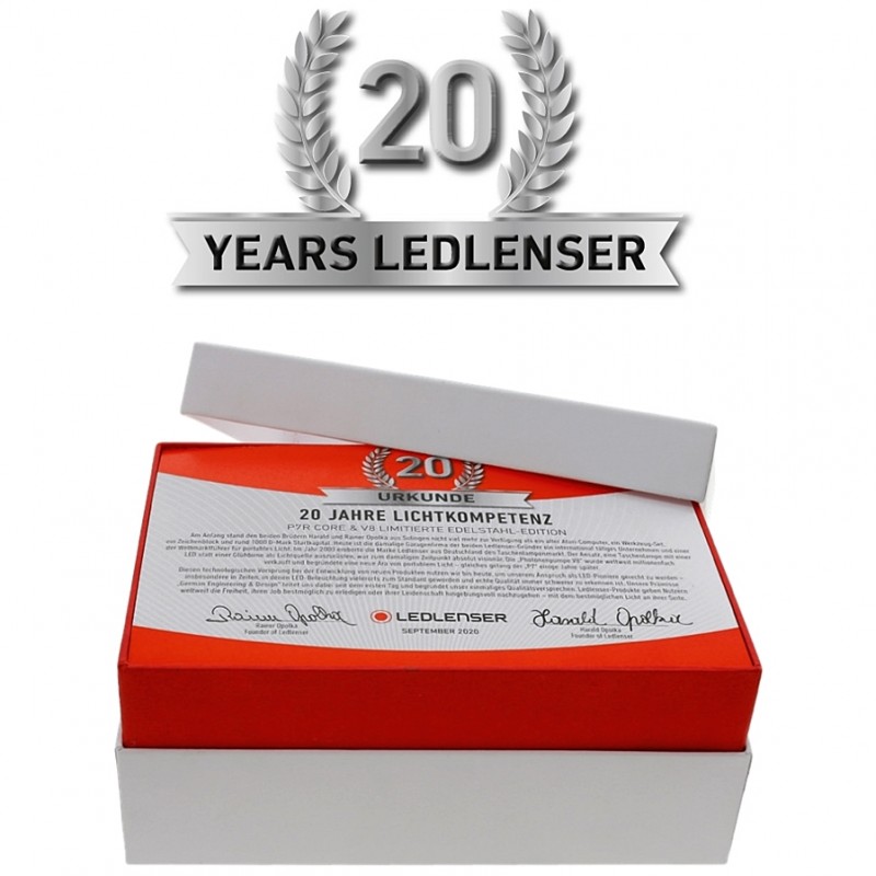 Led Lenser P5R Core & V8 Limited Edition (20.Yıl Özel Serisi)