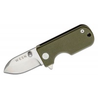 Wesn Microblade (OD Green G10-Titanium ) Pocket Knife