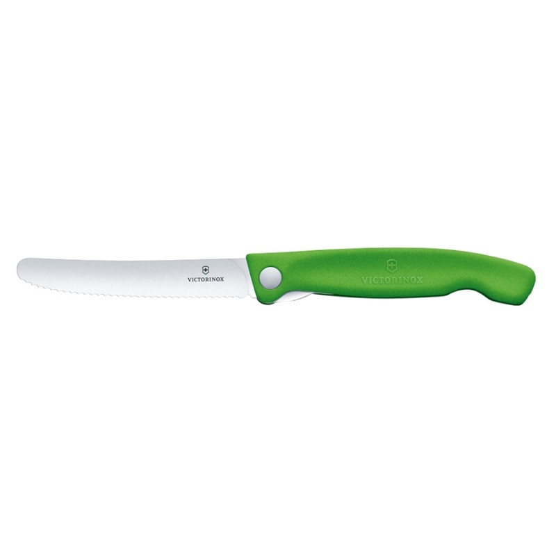 Victorinox Katlanabilir Mutfak Bıçağı (Yeşil) (VT 6.7836.F4B)