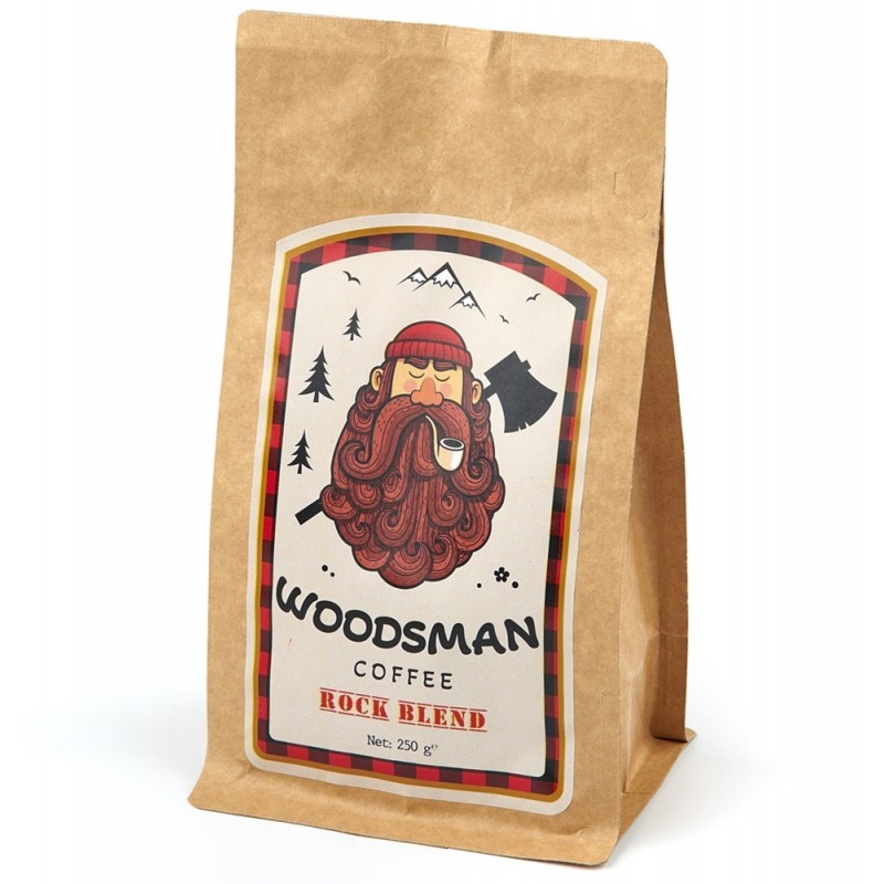 Woodsman Coffee (Rock Blend) 250 Gr.