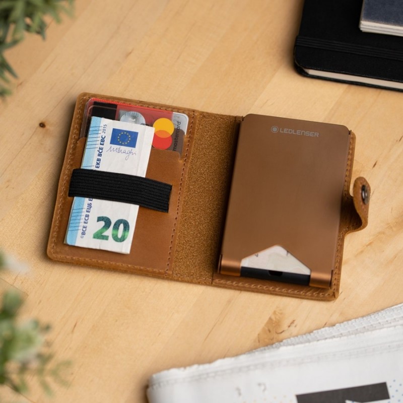 Led Lenser Lite Wallet Plus (Caramel)