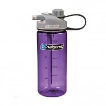 Nalgene 0.6 LT Multi Drink Purple-Gray Cap Suluk 
