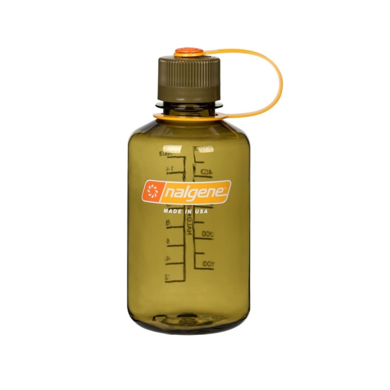 Nalgene 0.5 LT (Dar Ağız) (Tritan) Olive Suluk 