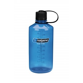 Nalgene 1 LT (Dar Ağız) (Sustain) Slate-Black Cap Suluk