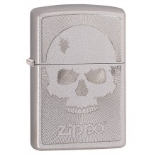 Zippo Skull with Lines 1
