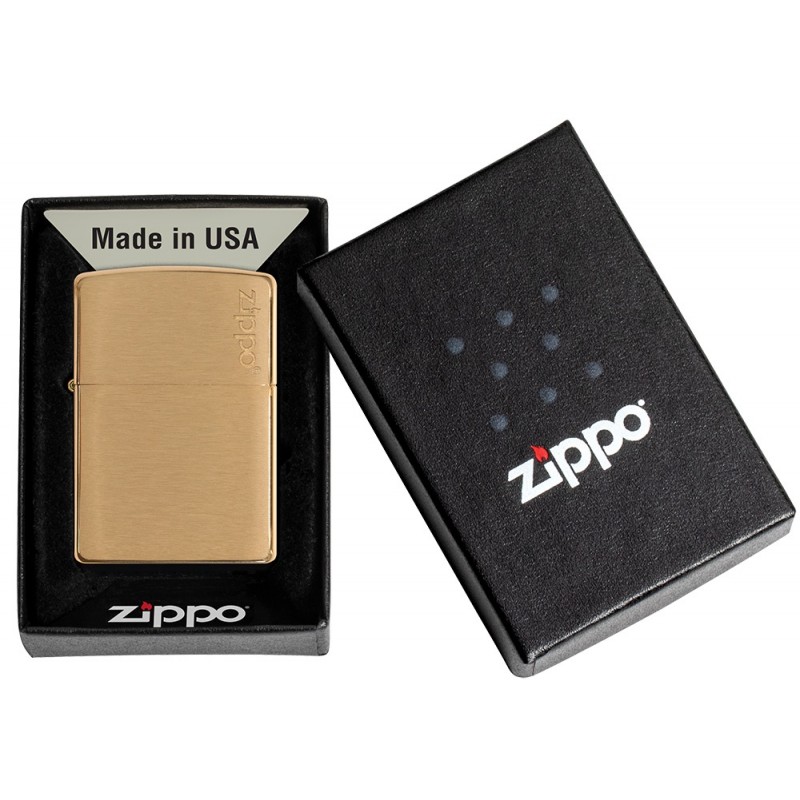 Zippo Classic Brass (Zippo Logo)