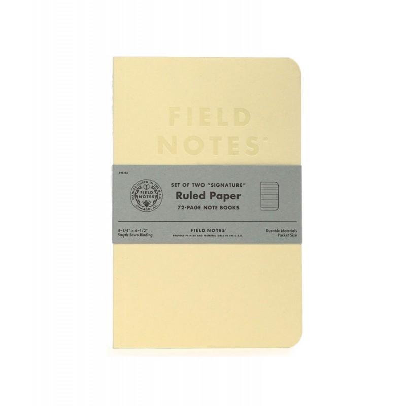 Field Notes® Signature Memo Book (2 Adet)