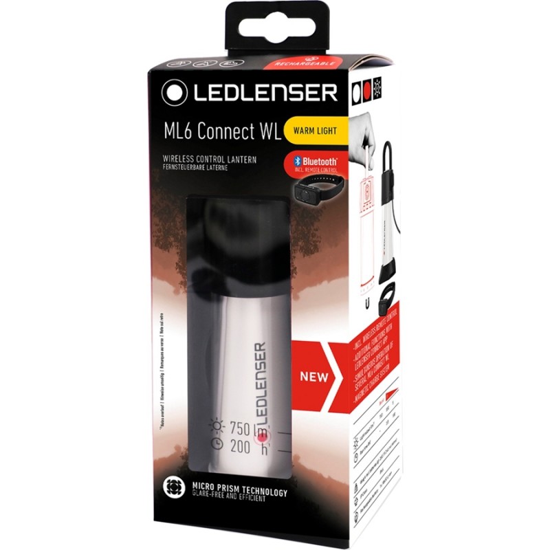 LedLenser ML6 Connect WL Warm (750 Lümen)