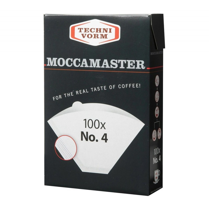 Moccamaster Kahve Filtresi No:4 (100 Adet)