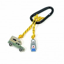 Troika Keychain (Camping)