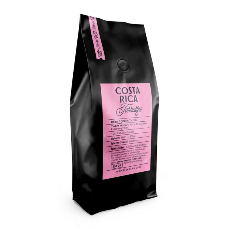 A Roasting Lab Costa Rica Tarrazu Filtre Kahve (250 Gr.)