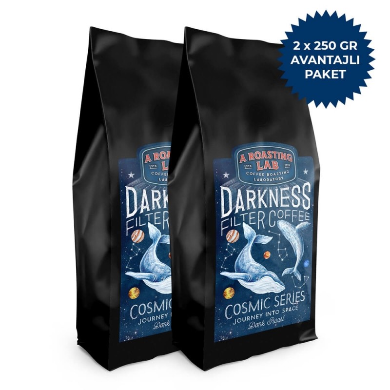 A Roasting Lab Darkness Filter Blend Avantajlı Filtre Kahve (2x250 Gr.)